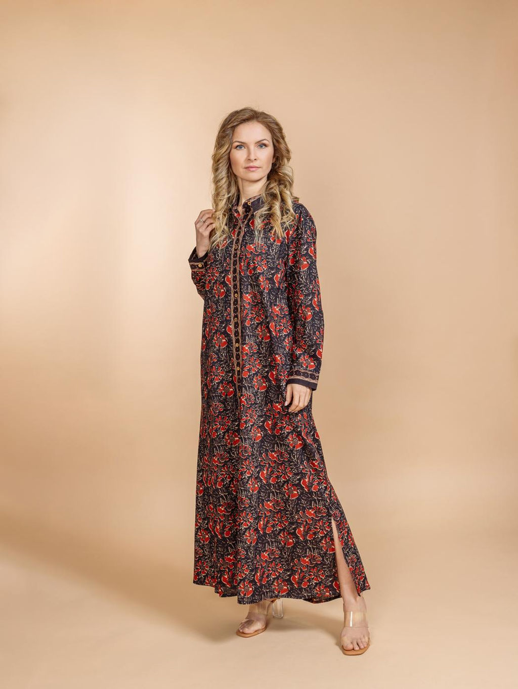 Платье (хлопок) №25-583-5 - Ганг фото 3