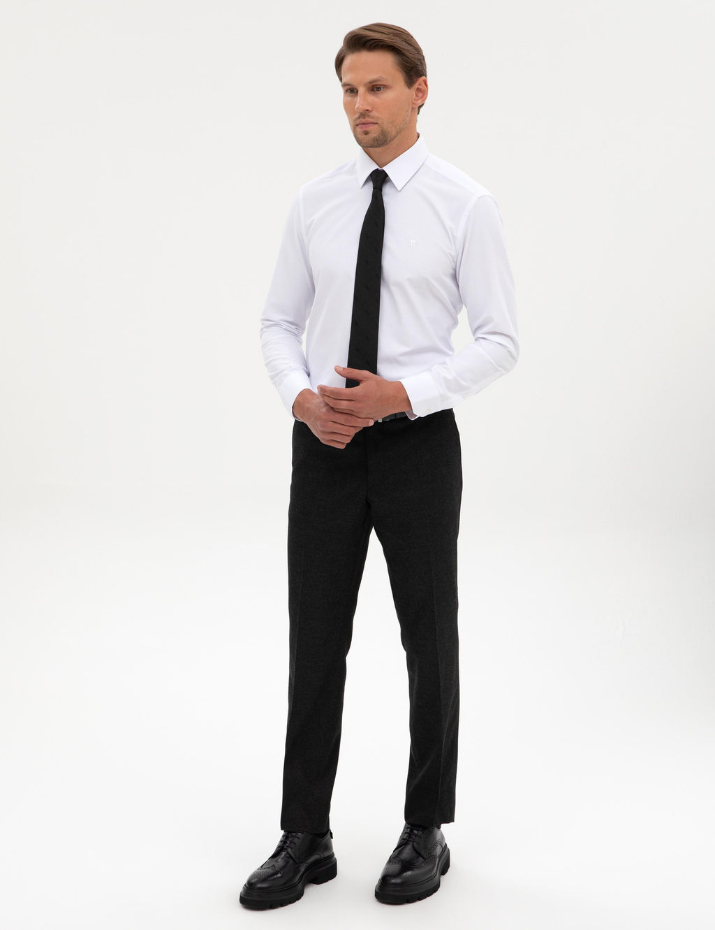 Antrasit Slim Fit Kuma_ Pantolon - Pierre cardin фото 7