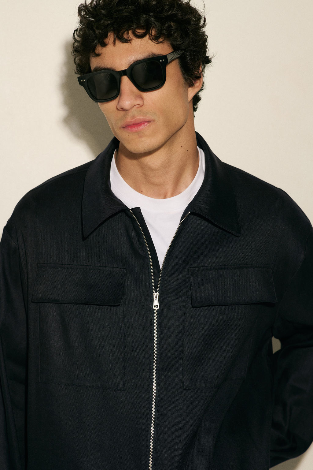 Sobrecamisa en mezcla lino Easy Care Regular Fit - H&m фото 11