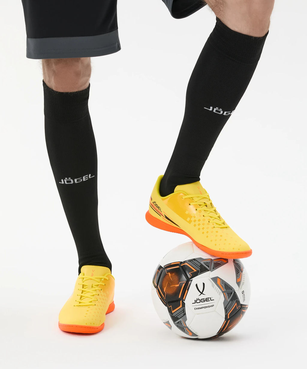 Бутсы зальные JOGEL Evofly IN Talant Yellow/orange  фото 9