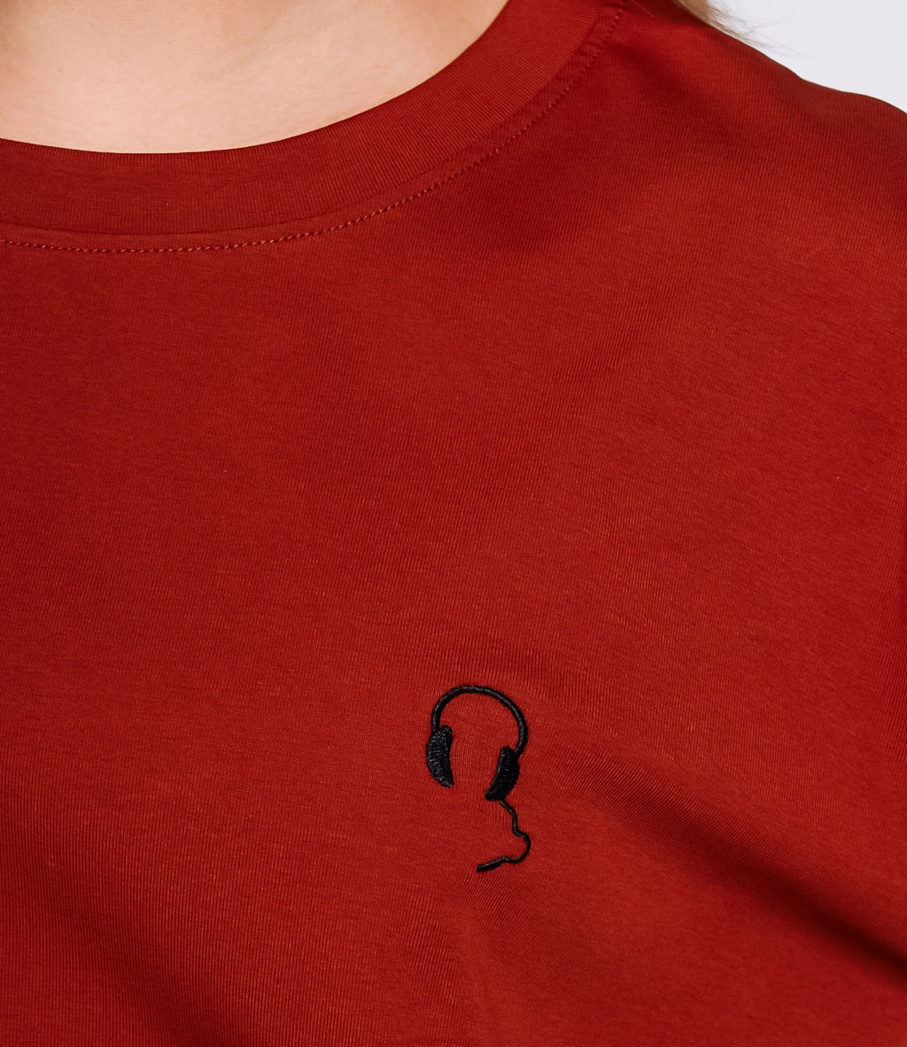 Футболка #КТ0467-51, терракотовый