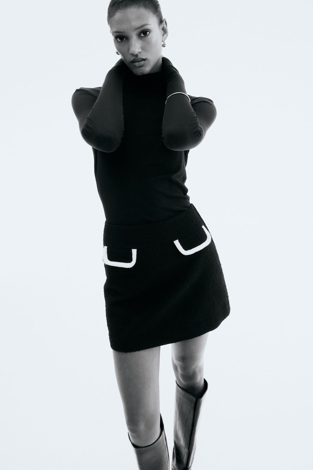 Falda de boucl? - H&m фото 3