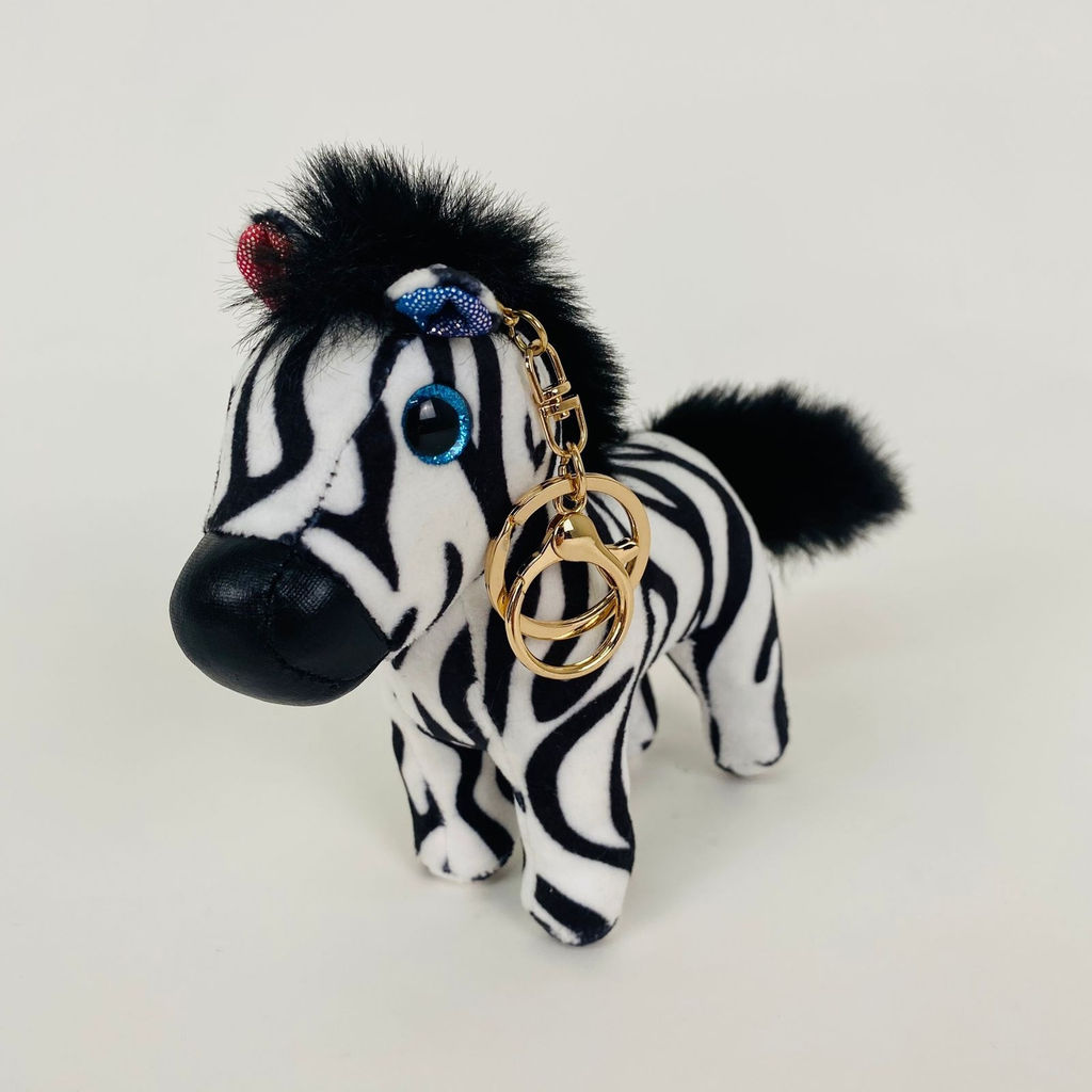 Мягкая игрушка Брелок Зебра 13 см - Storyland фото 11