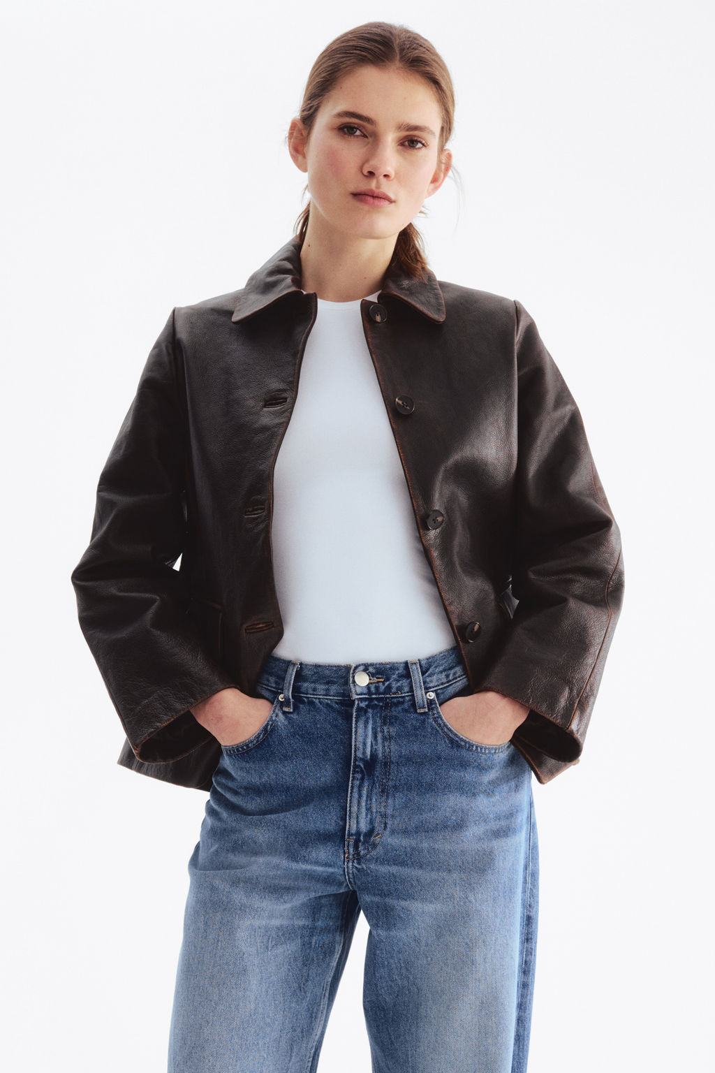 Chaqueta de piel - H&m фото 3