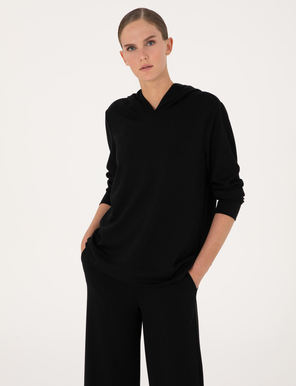 Siyah Oversize Sweatshirt