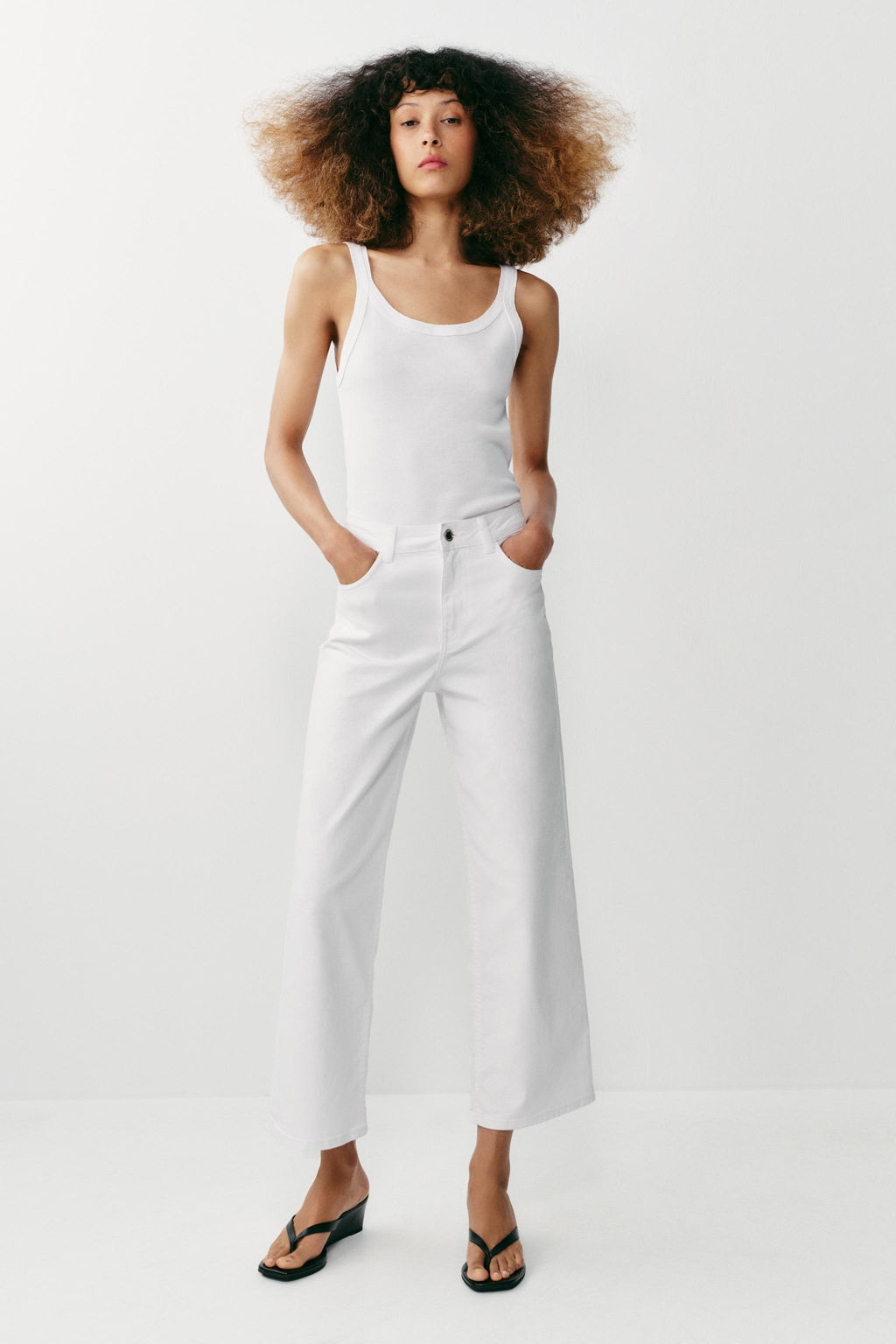 Z1975 HIGH-WAIST COMFORT CULOTTES - Zara фото 20