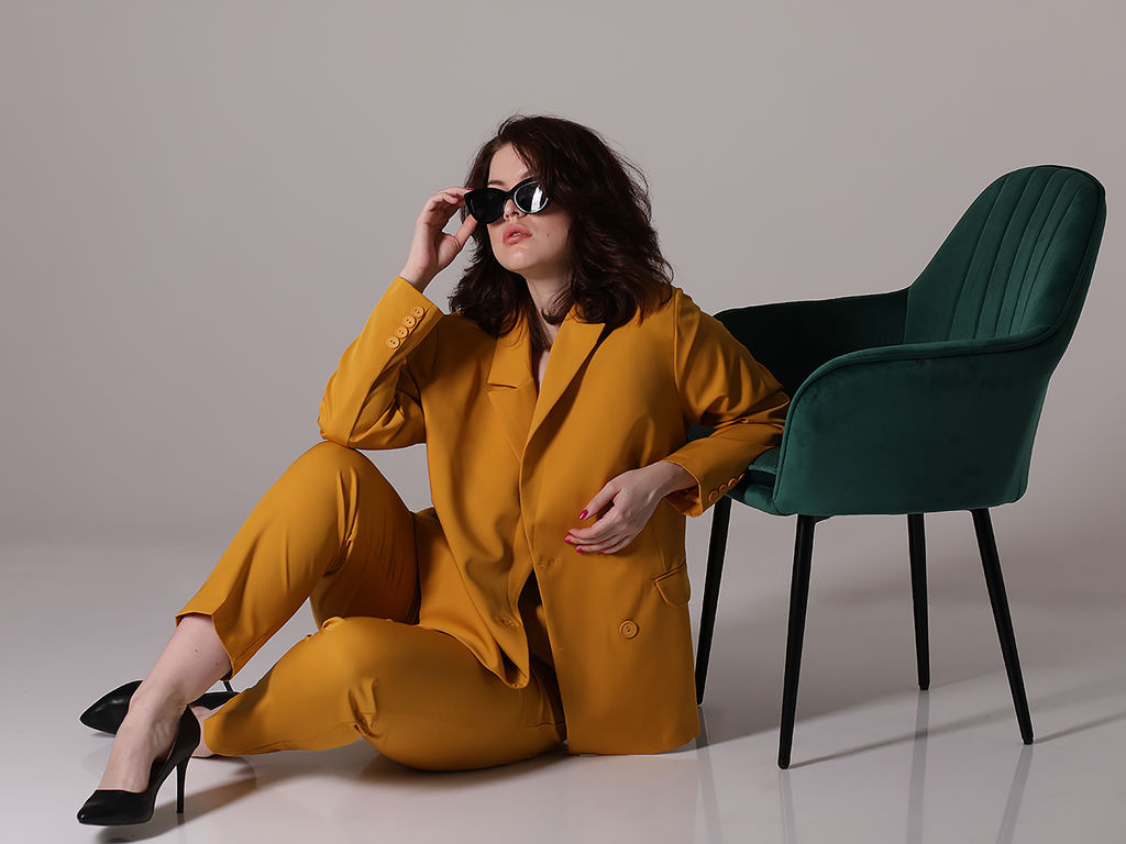 Костюм МИРАНДА горчичный - Almond фото 15