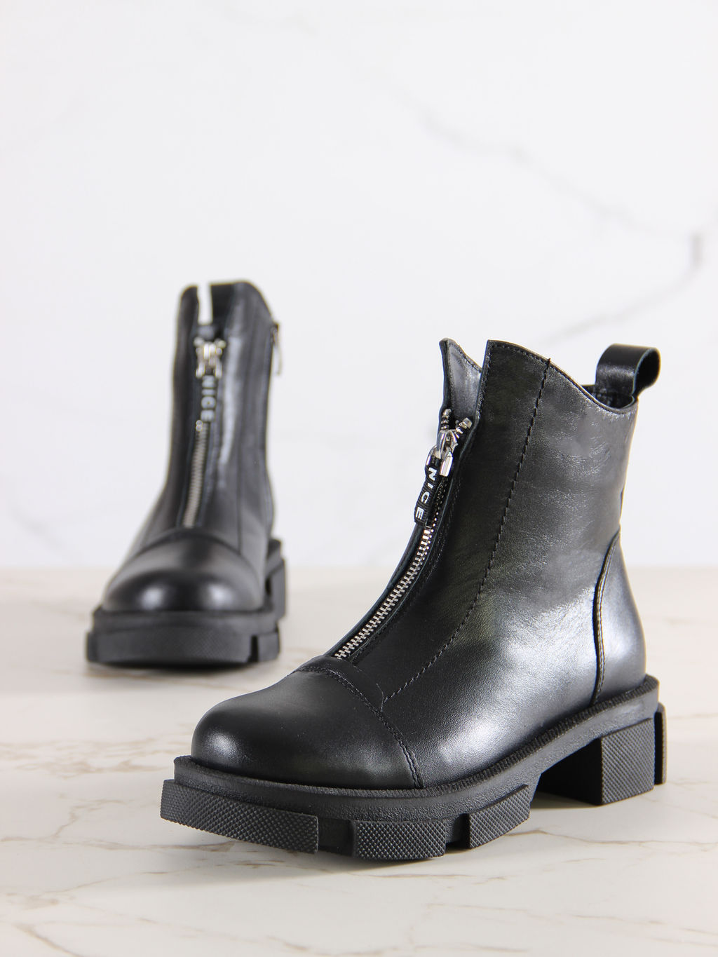 Ботинки 330.21074.black/Шерсть