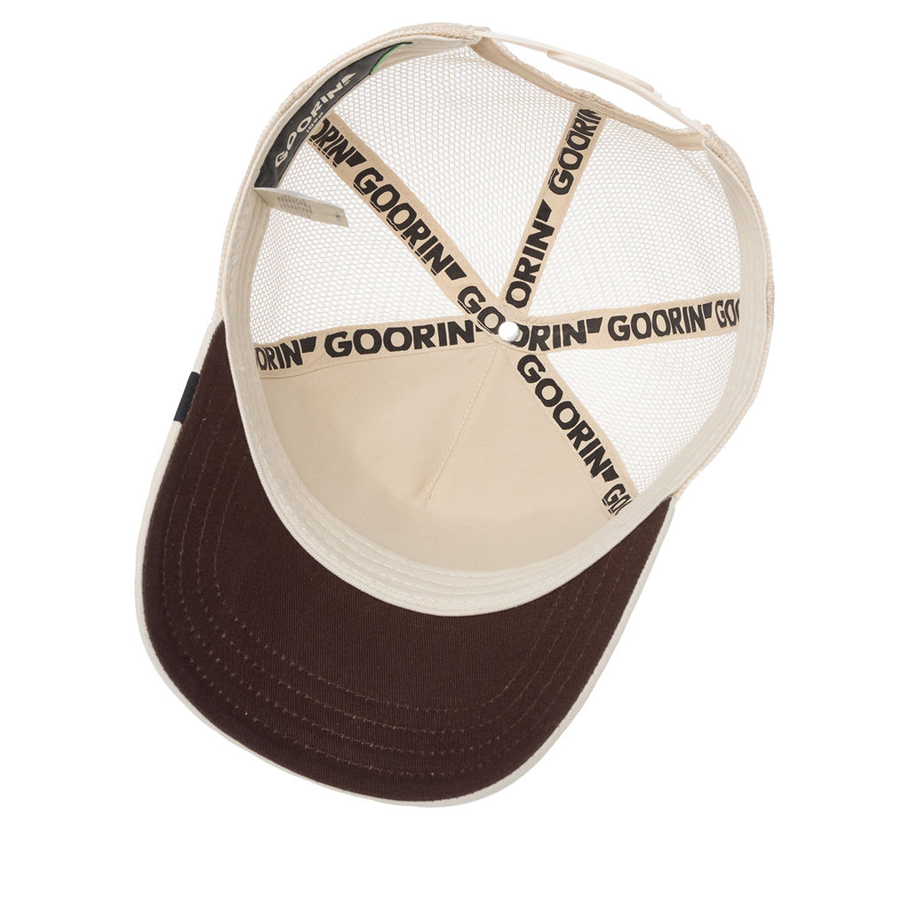 Бейсболка GOORIN BROTHERS арт. 101-2547 (кремовый)  фото 2