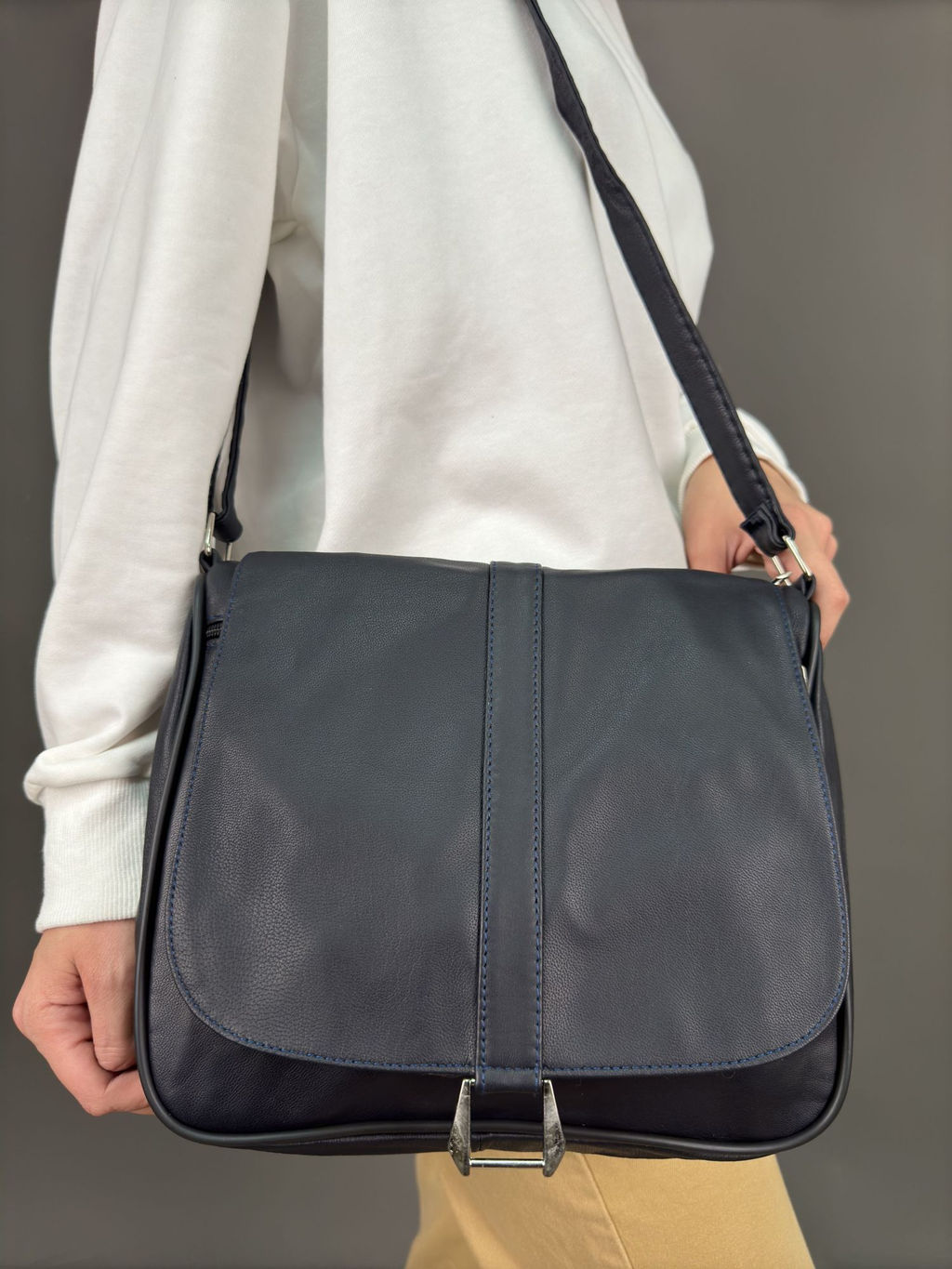 Сумка женская из телячьей кожи