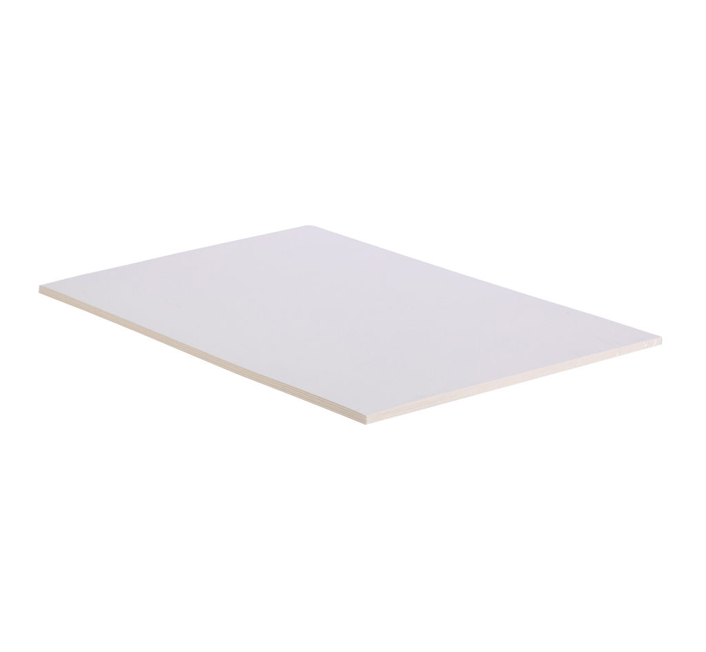 Love2art Набор пивного картона KLP-22 1 мм 570 г/м2 20 х 20 см 5 л. белый  фото 4