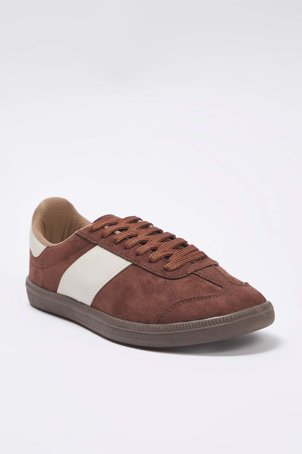 Kahverengi Suet Retro Bagc?kl? Erkek Spor Ayakkab? TAKAW26SN00024 - Trendyolmilla фото 3