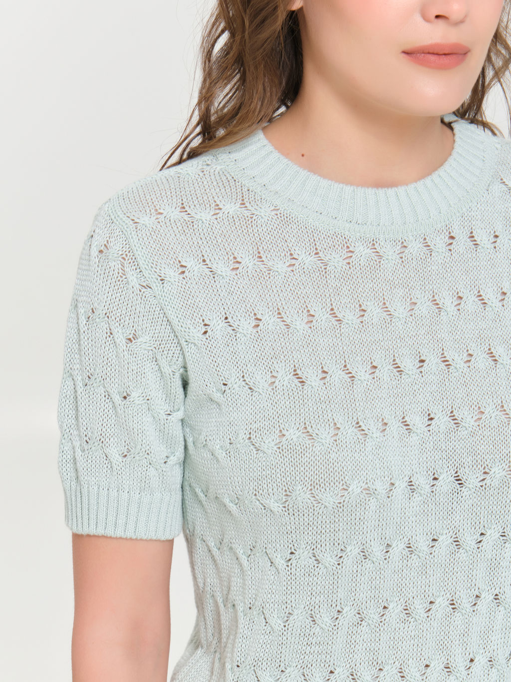 Блузка вязаная - Stilla фото 6