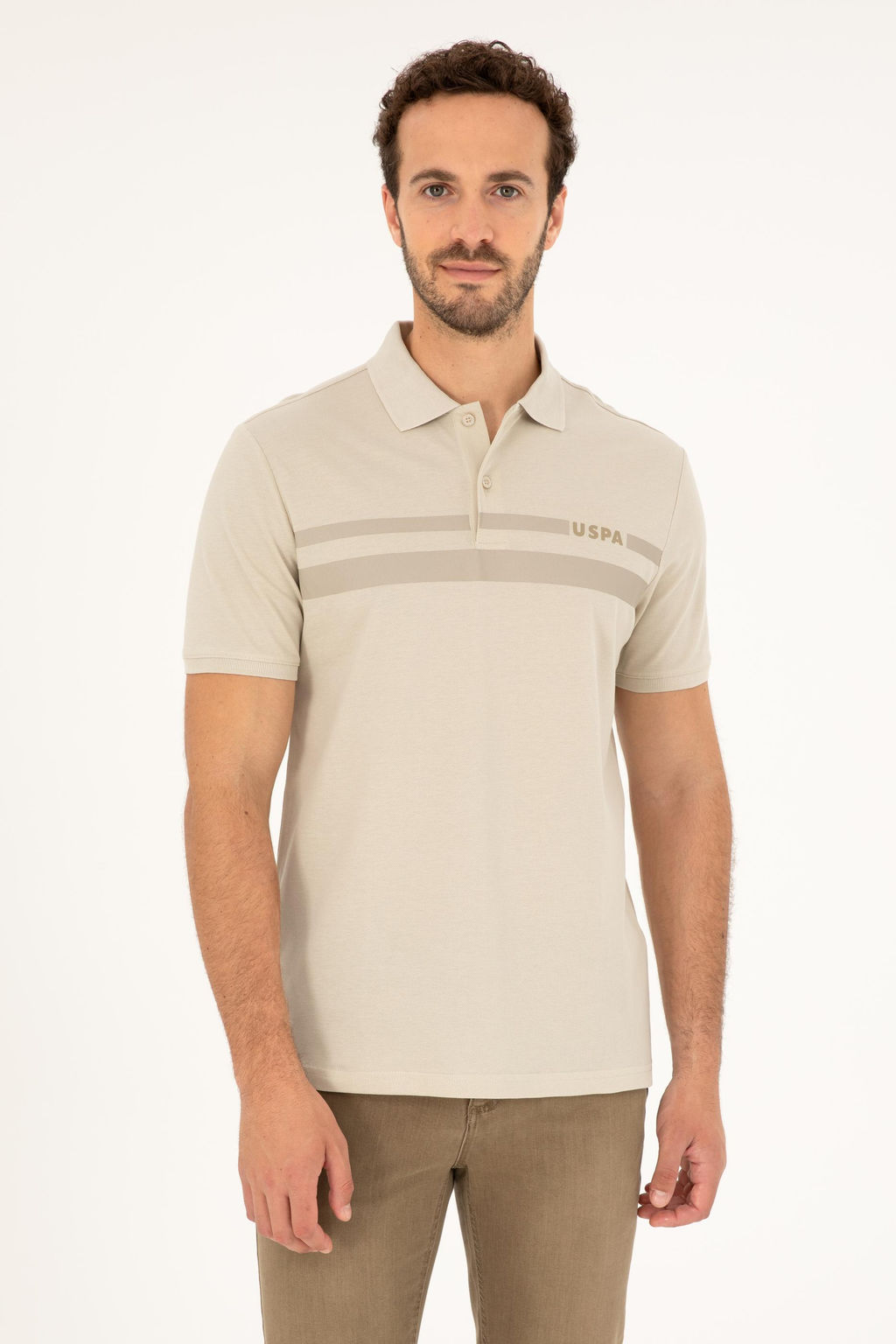 Erkek Regular Fit Polo Yaka Ta_ Ti__rt