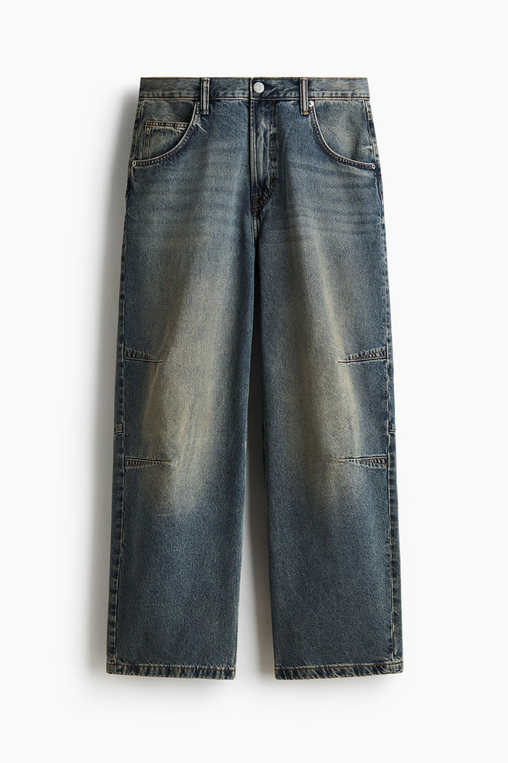 Vaquero baggy con pinzas - H&m фото 2
