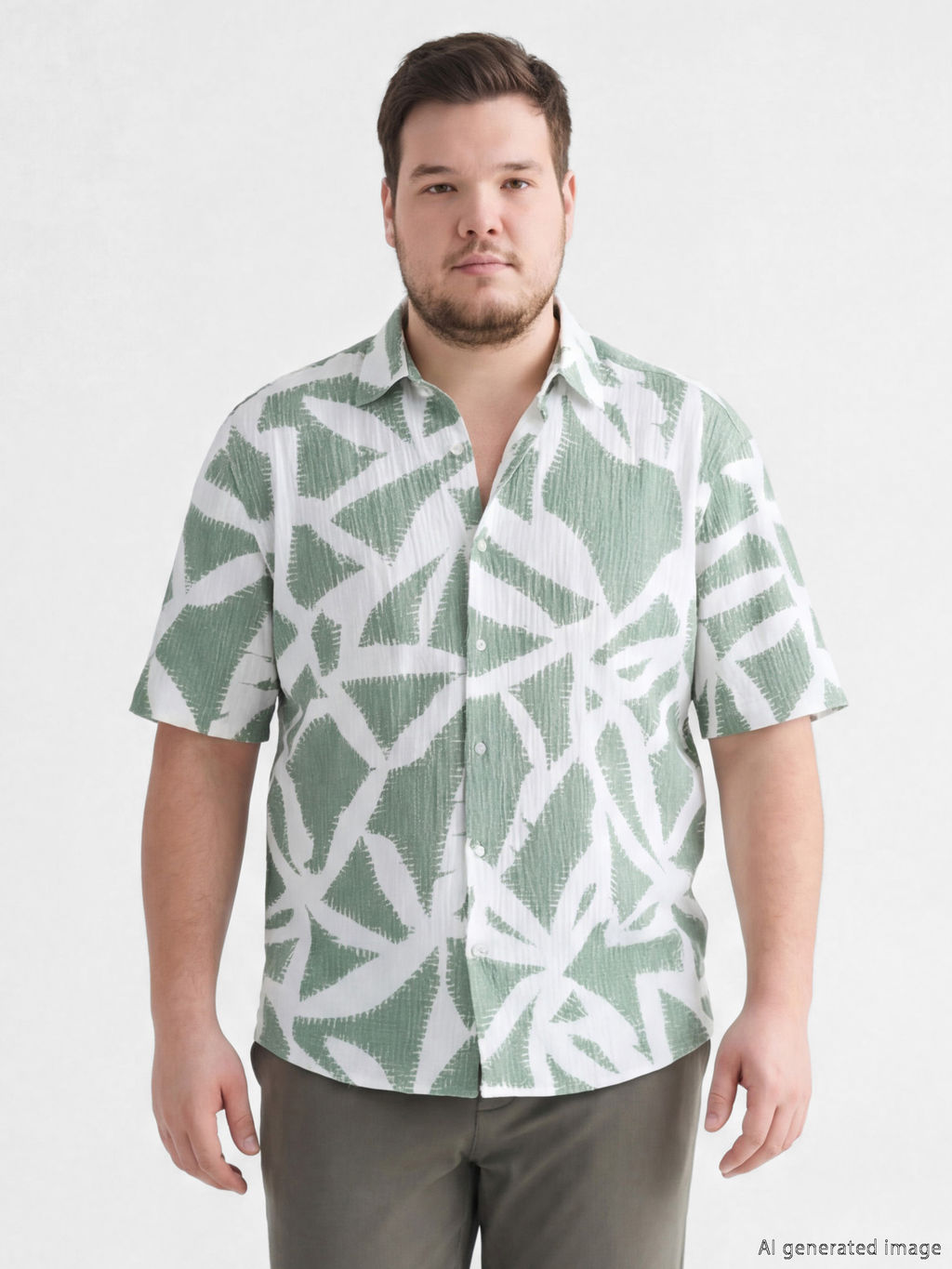 Regular Fit Desenli Erkek G?mlek