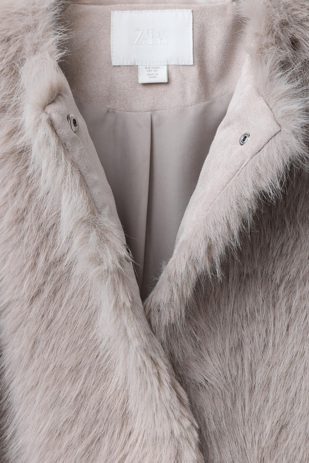 SHORT FAUX FUR JACKET - Zara фото 7