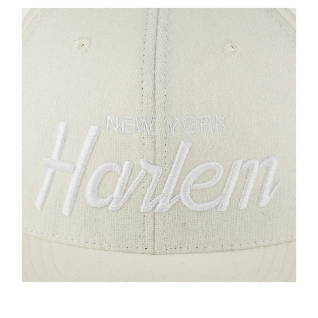 Бейсболка HOOD арт. 100-MWL025-NY019-WH Harlem Tonal 3D (белый)  фото 4