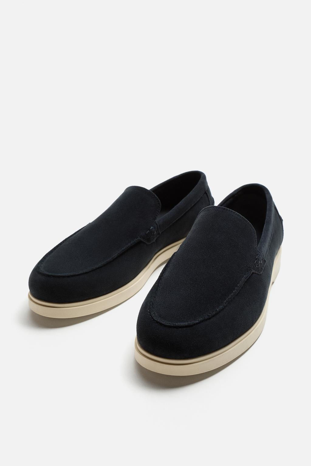 CASUAL LEATHER LOAFERS - Zara фото 15