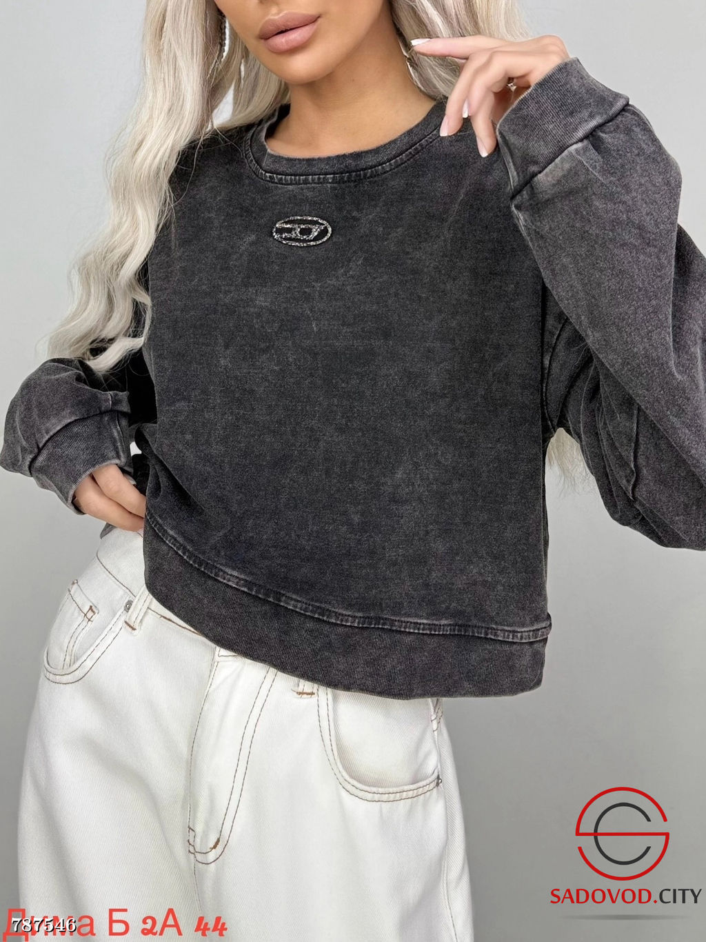 Женская однотонная кофта - Bruno фото 2