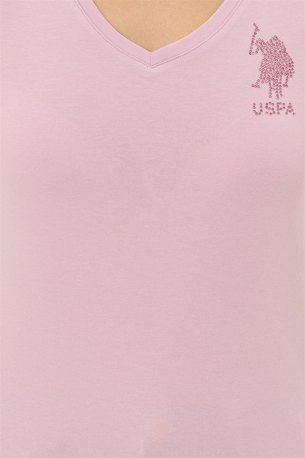 Женская футболка Magnolia с V-образным вырезом Basic - U.s. polo assn фото 12