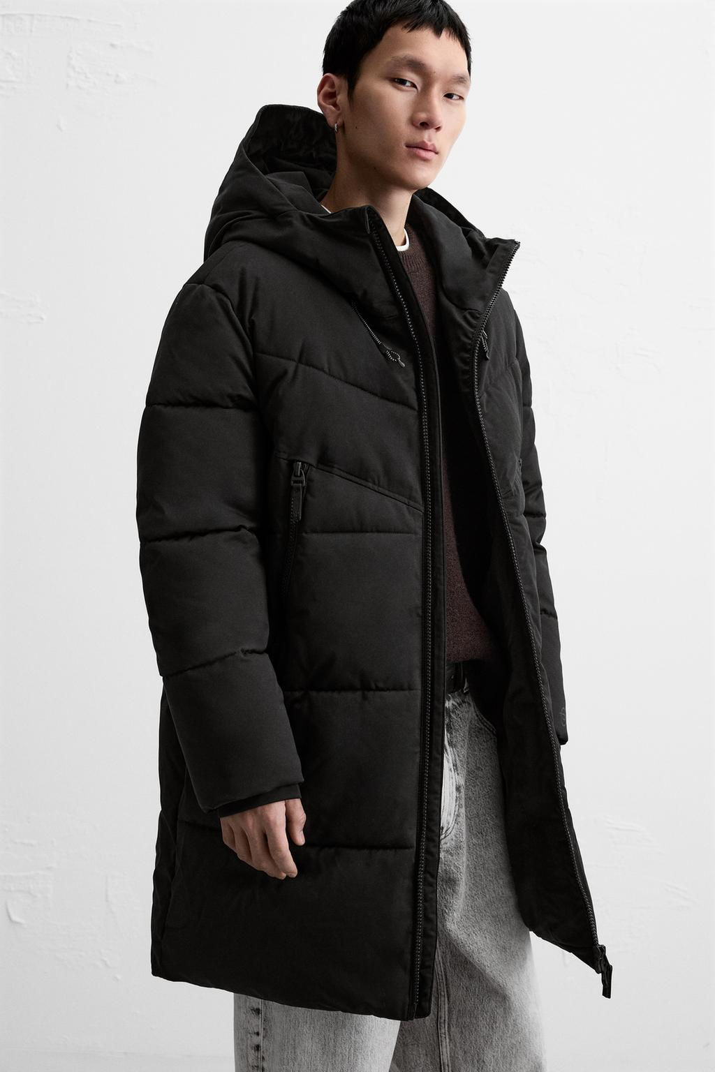 LONG PUFFER JACKET - Zara фото 5