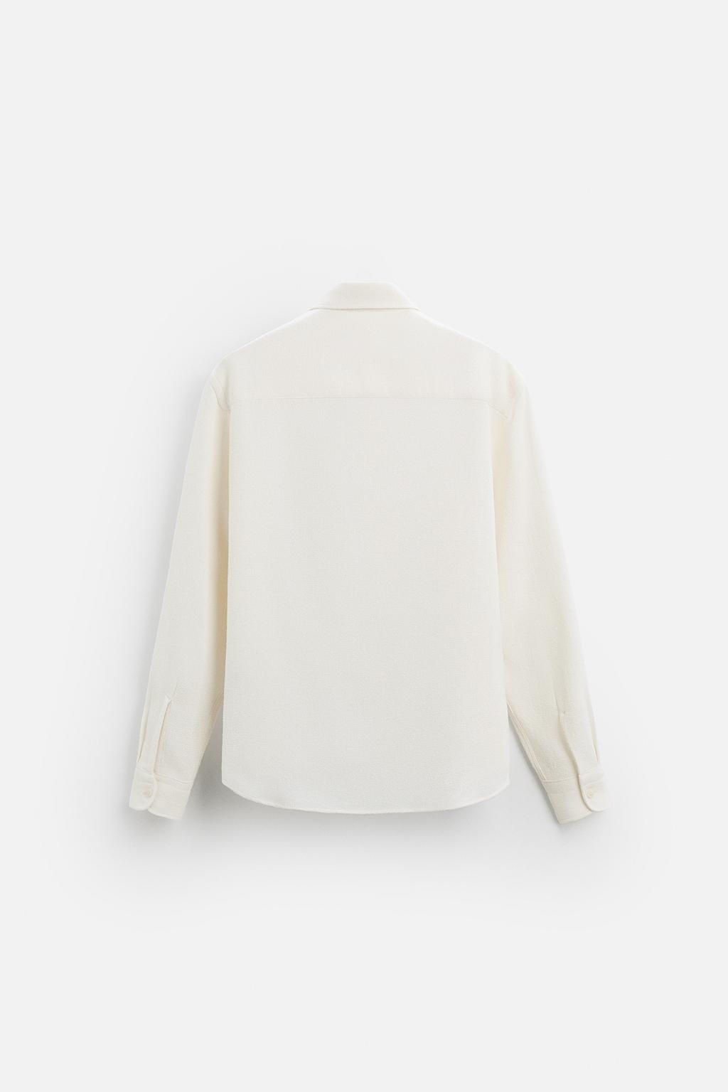 BOUCLE TEXTURED SHIRT - Zara фото 15