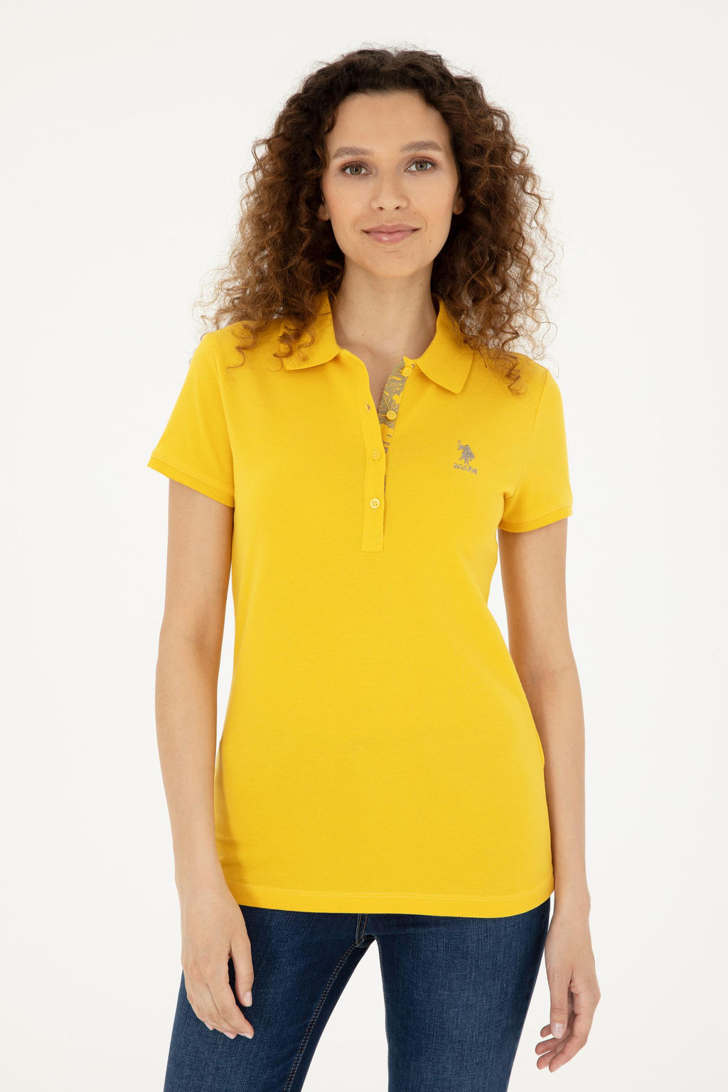 U. S. Polo Assn / Женская базовая футболка Safran - U.s. polo assn фото 10