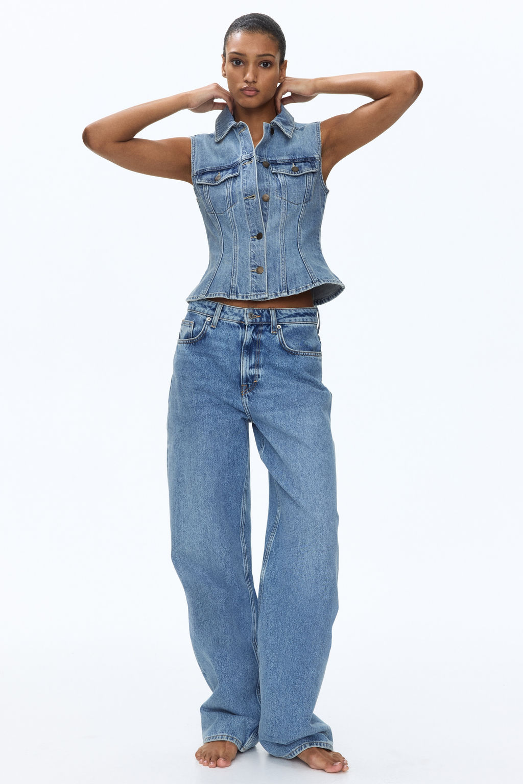 Chaleco denim - H&m фото 2