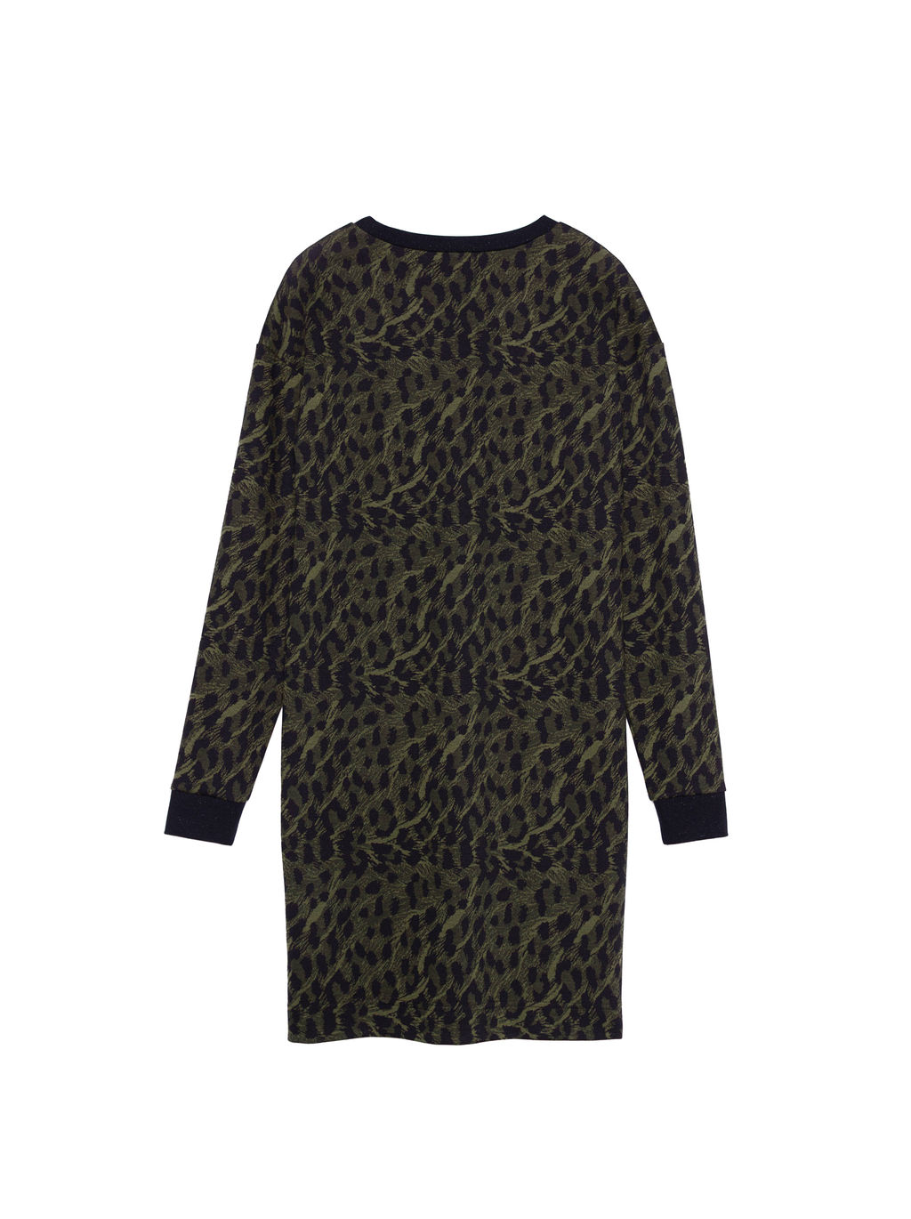 CONTE Платье с леопардовым рисунком LPL 1045 khaki leo khaki leo