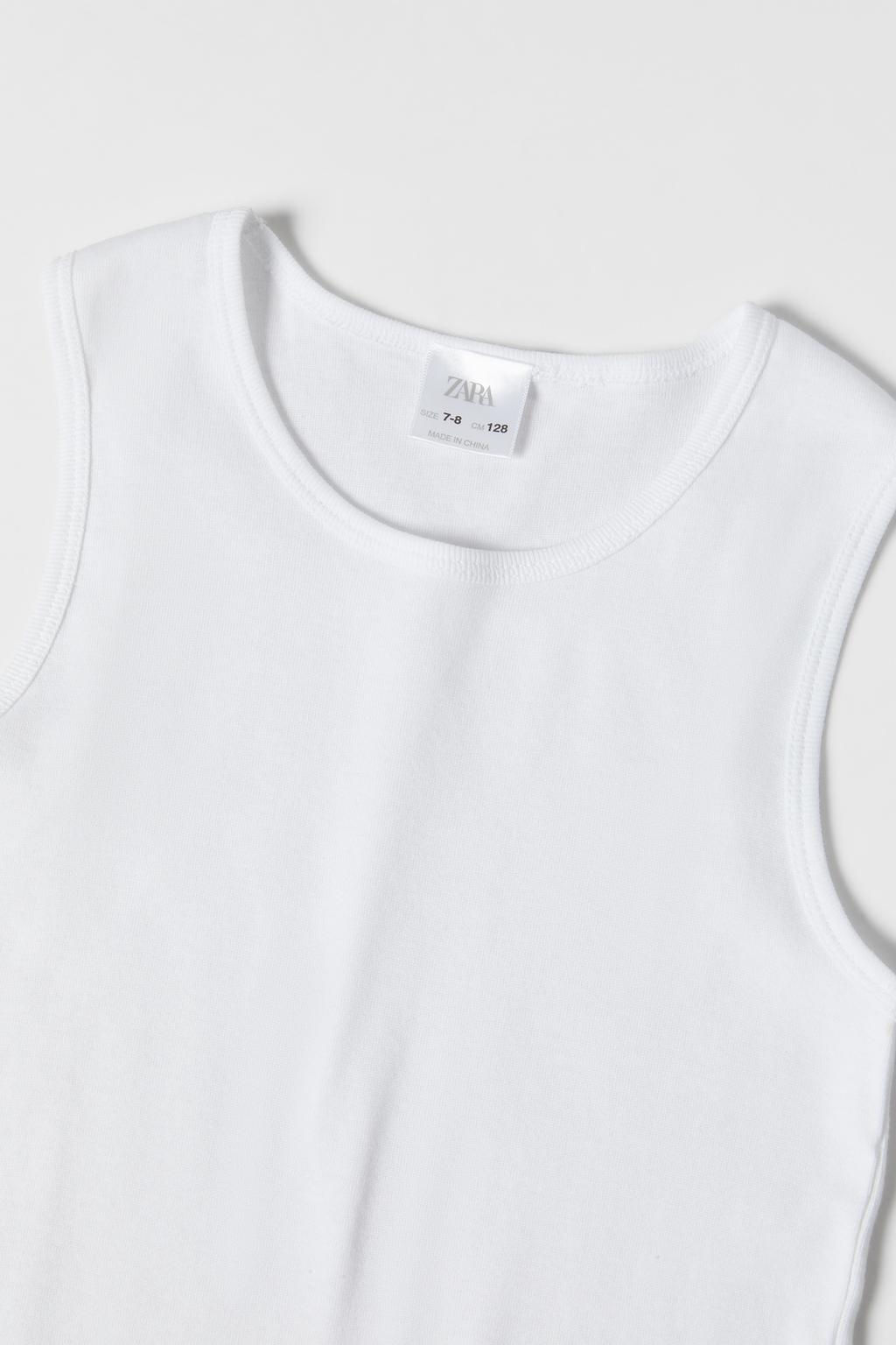 AGES 6-14/ 2-PACK OF BASIC T-SHIRTS - Zara фото 4