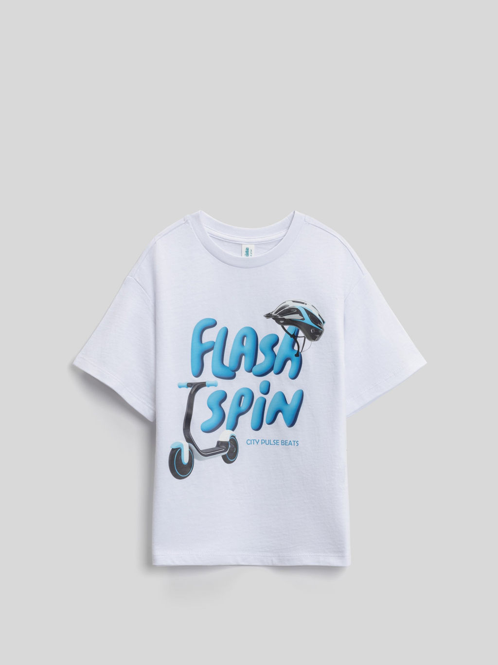 ACOOLA / Футболка детская для мальчиков Powidlo белый