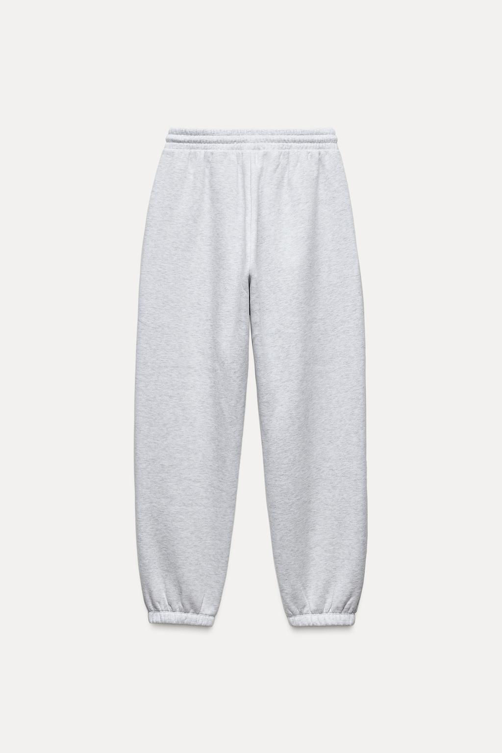 PLUSH JOGGING TROUSERS WITH SLOGAN - Zara фото 9