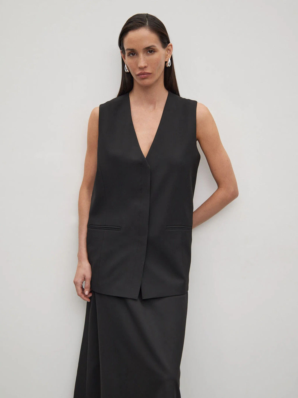 Жилет прямого кроя - Emka фото 3