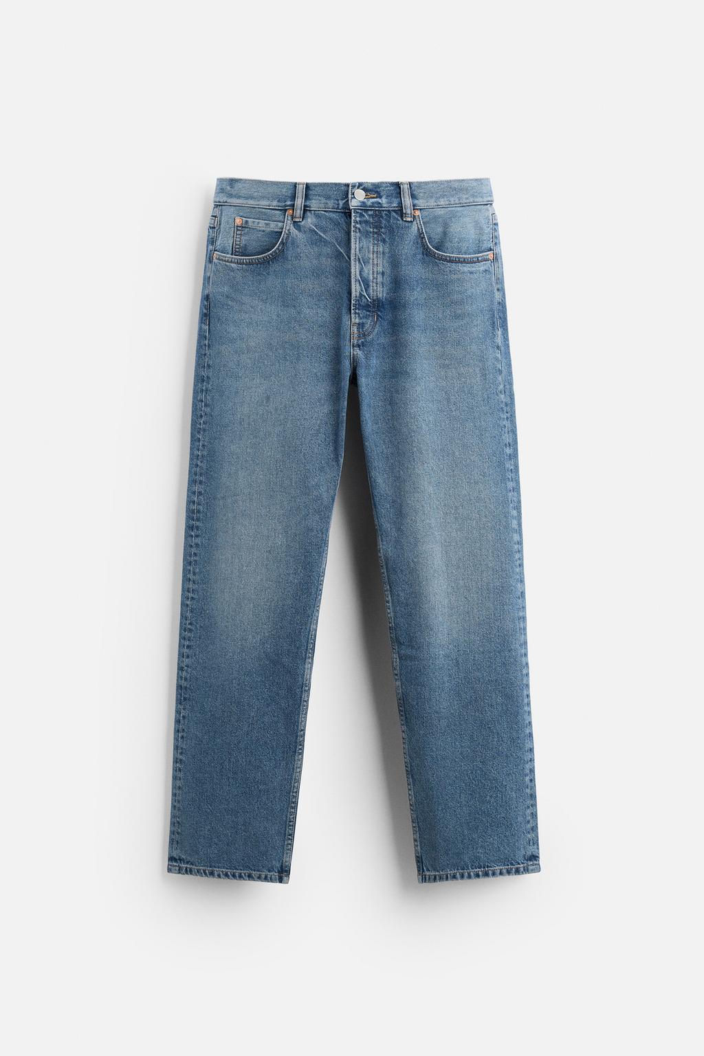 STRAIGHT-FIT REGULAR JEANS - Zara фото 10