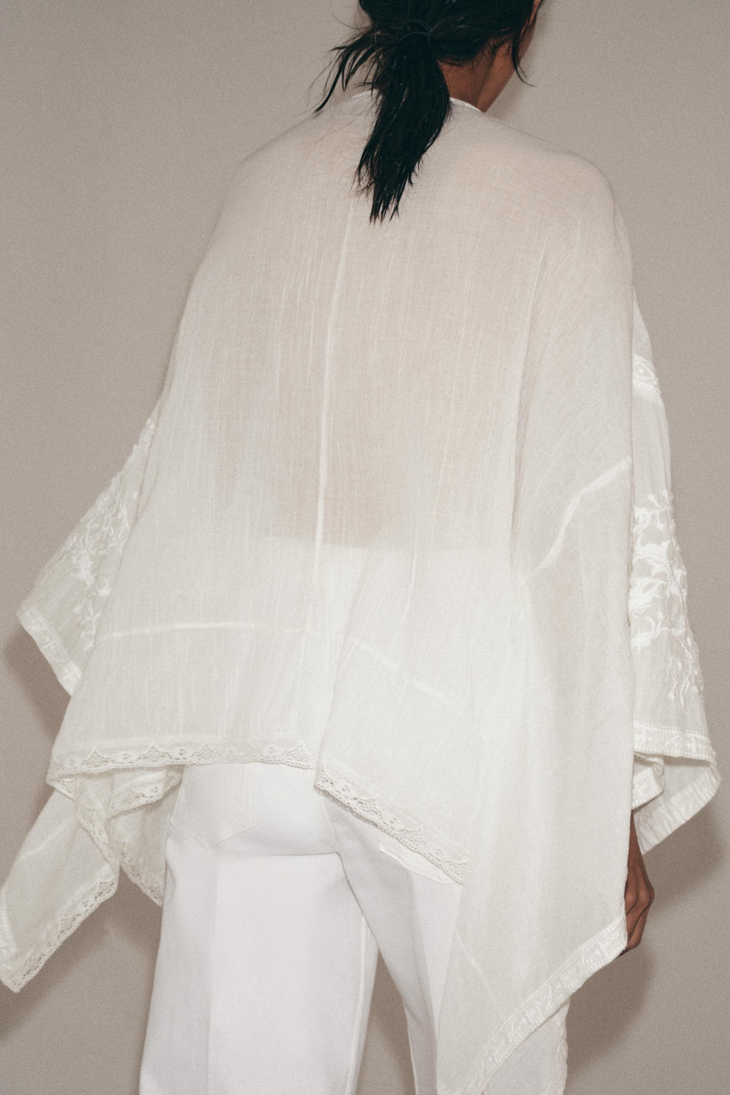 ZW COLLECTION CONTRAST MIDI DRESS - Zara фото 15