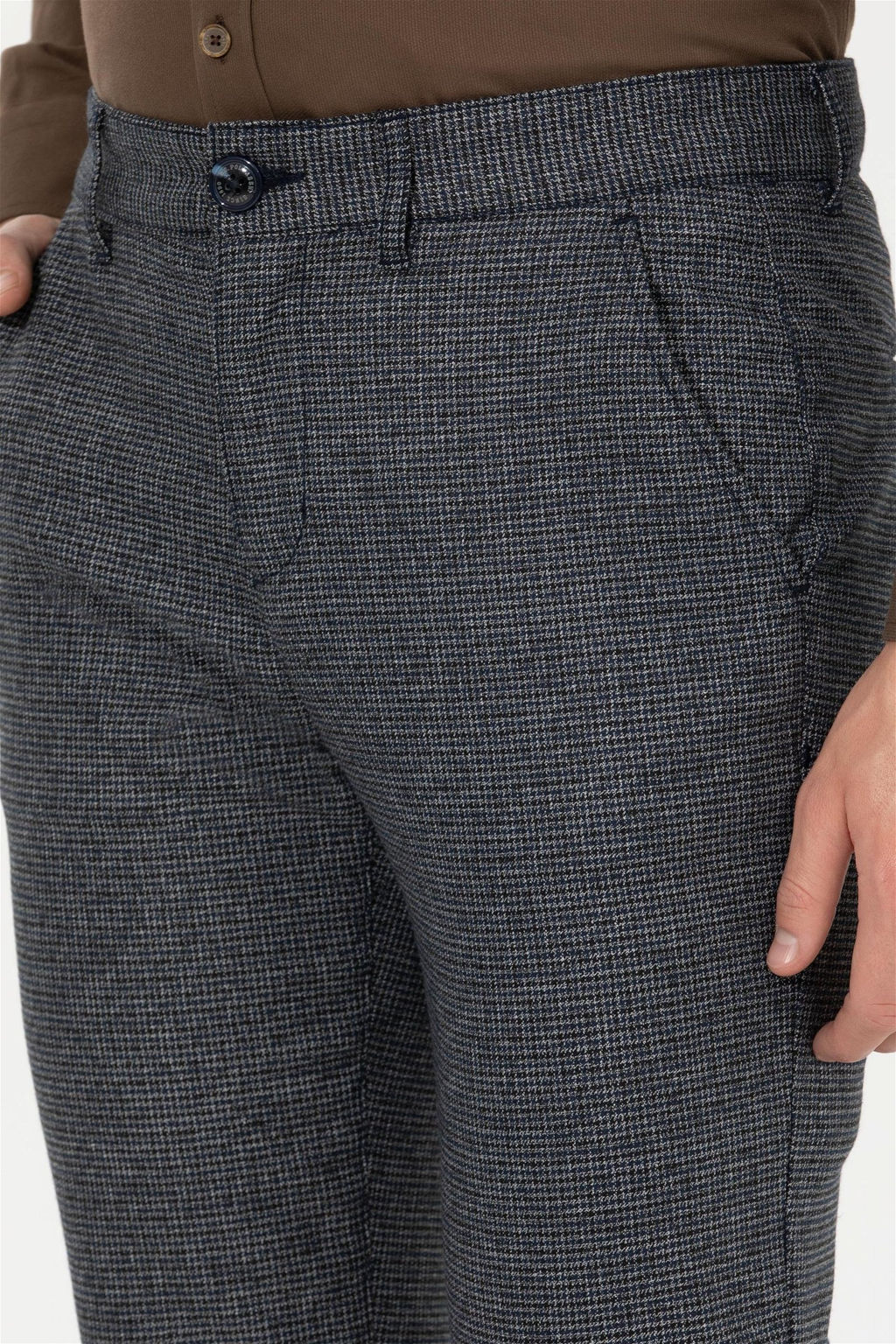 U. S. Polo Assn Мужские темно-синие брюки из плотной ткани - U.s. polo assn фото 13