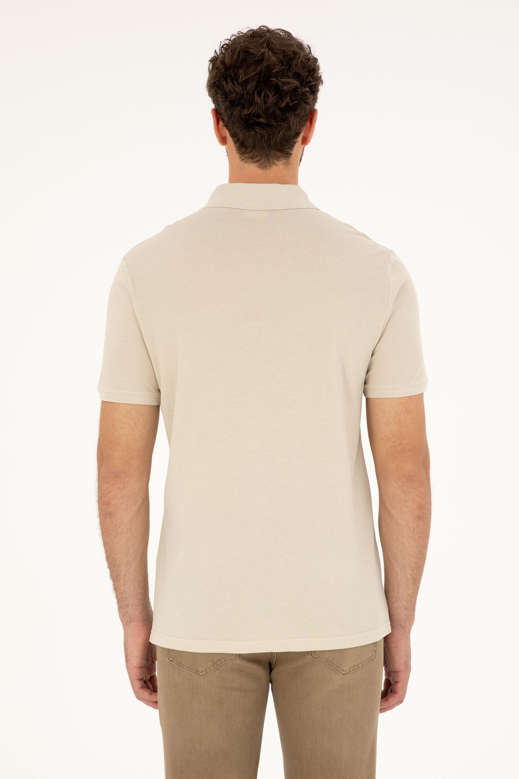 Erkek Regular Fit Polo Yaka Ta_ Ti__rt