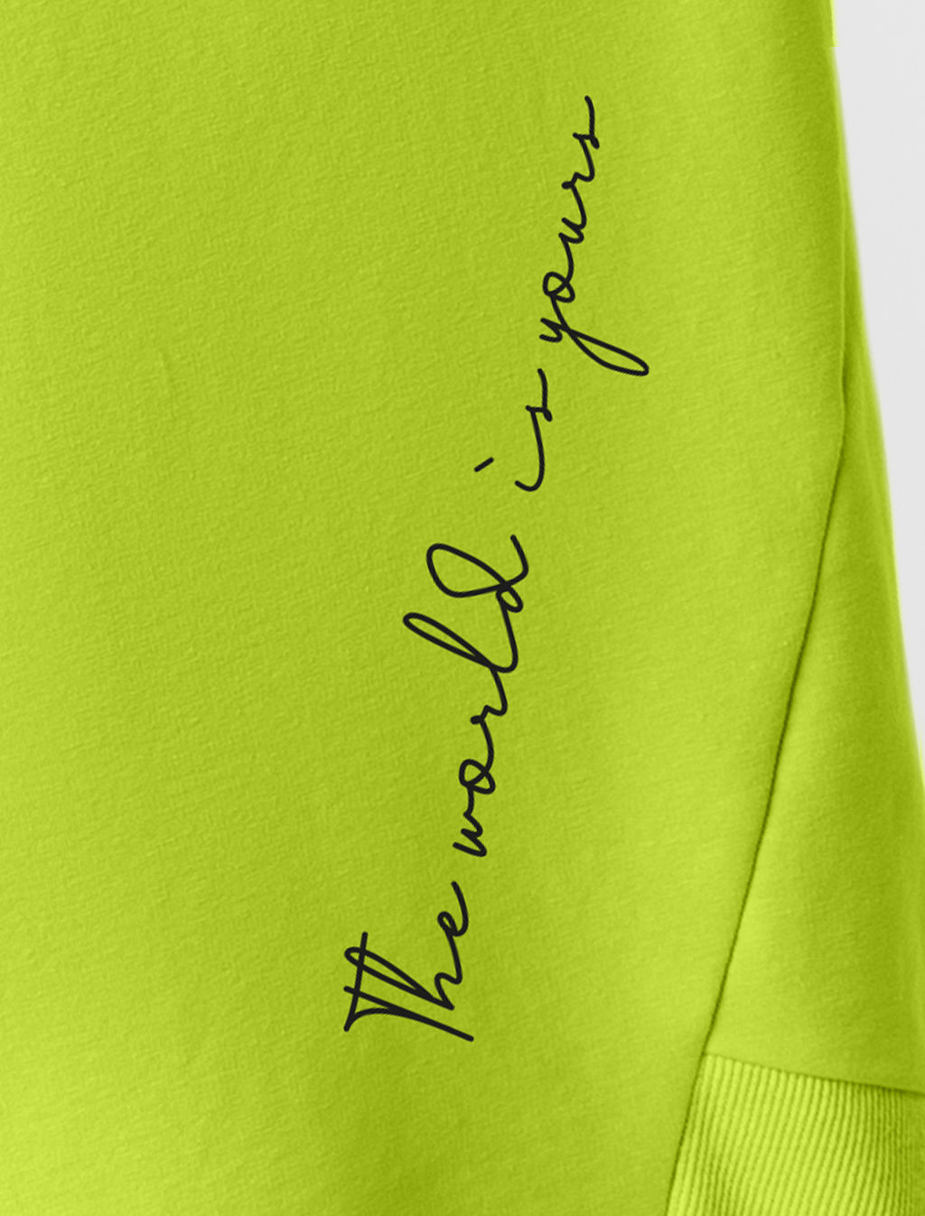 VILATTE / Свитшот из премиального футера с принтом для девочки  фото 2