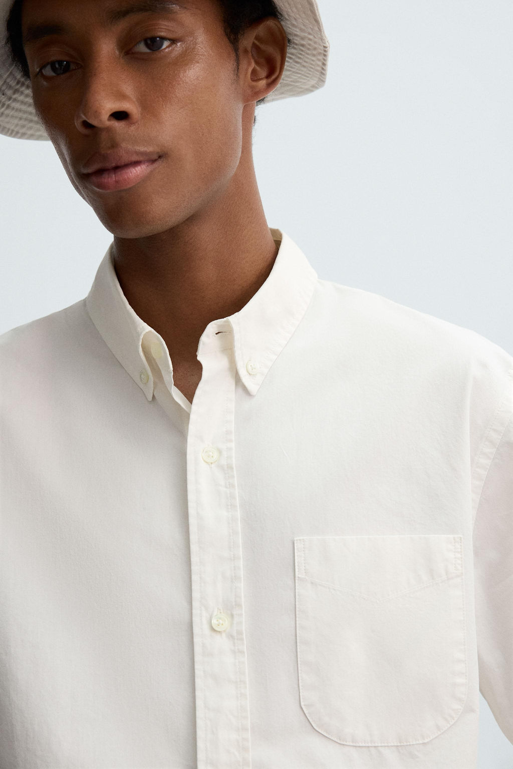 REGULAR FIT SHIRT WITH POCKET - Zara фото 6