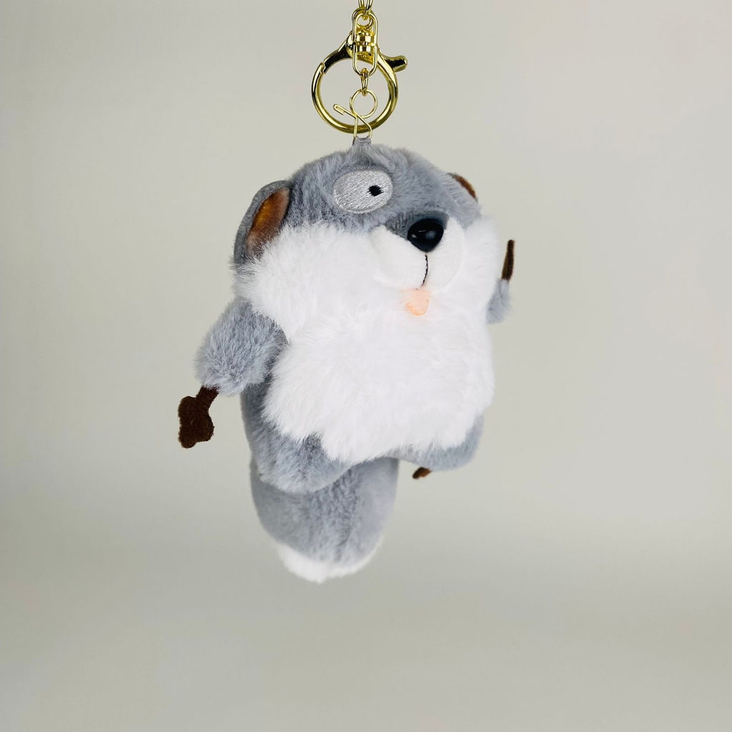 Мягкая игрушка брелок Белка пухлая 15 см в ассортименте - Storyland фото 3