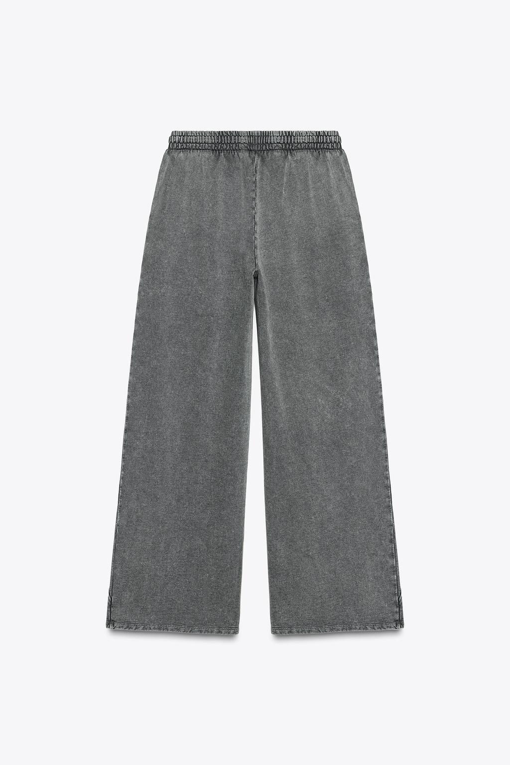 WASHED EFFECT TROUSERS - Zara фото 15