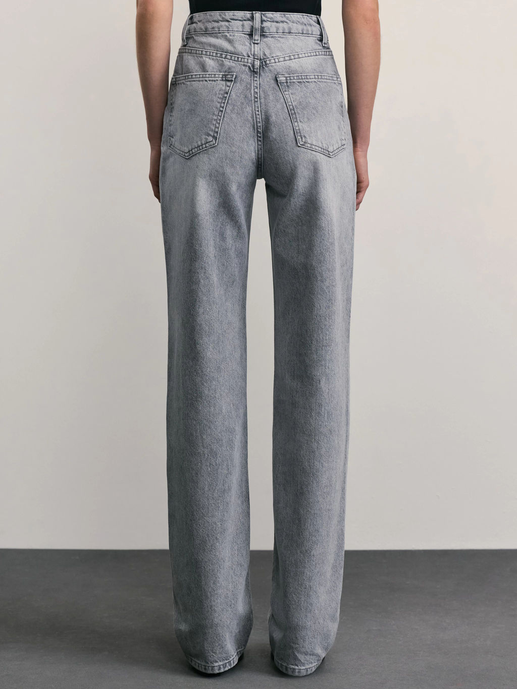 Джинсы straight с высокой посадкой / Zarina фото 4