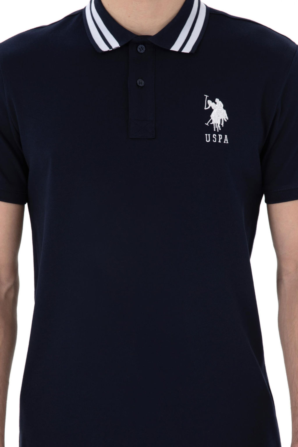Erkek Slim Fit Polo Yaka Lacivert Basic Ti__rt Sepette S_rpriz _ndirim - U.s. polo assn фото 6