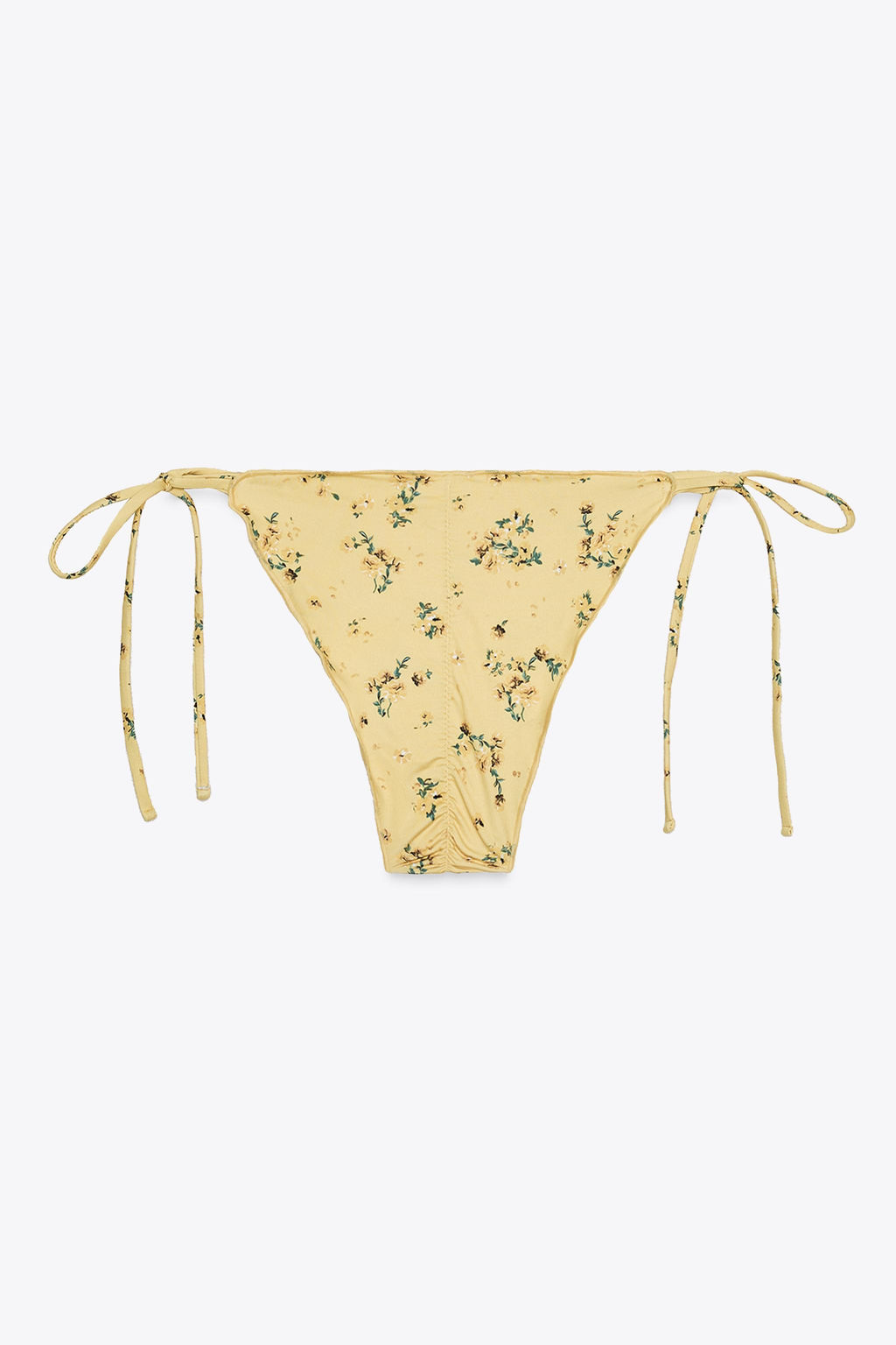 FLORAL TIE BIKINI BOTTOMS - Zara фото 7