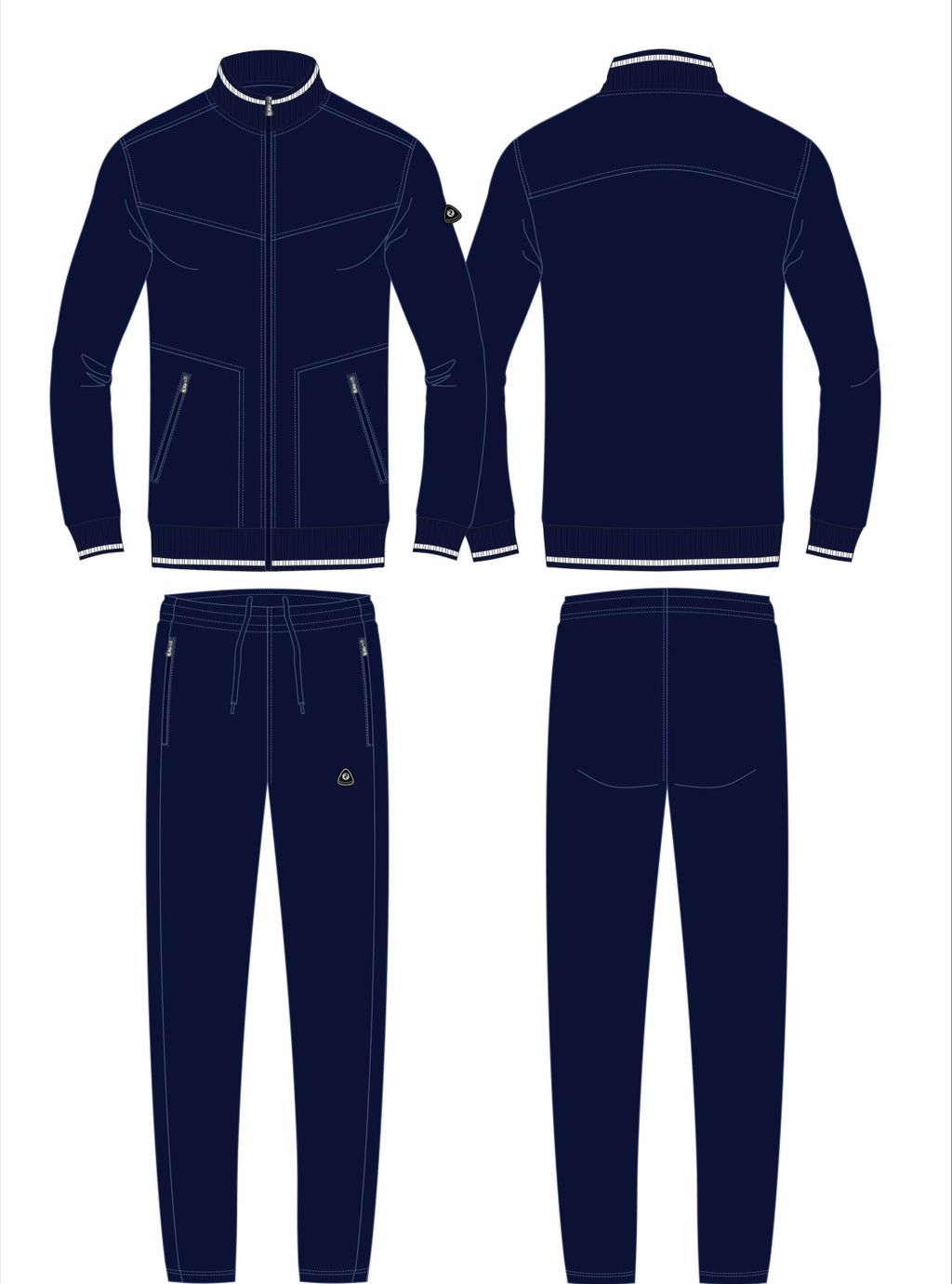 Спортивный костюм мужской 11M-RR-1482 RED-N-ROCKS - Red-n-rock's фото 3