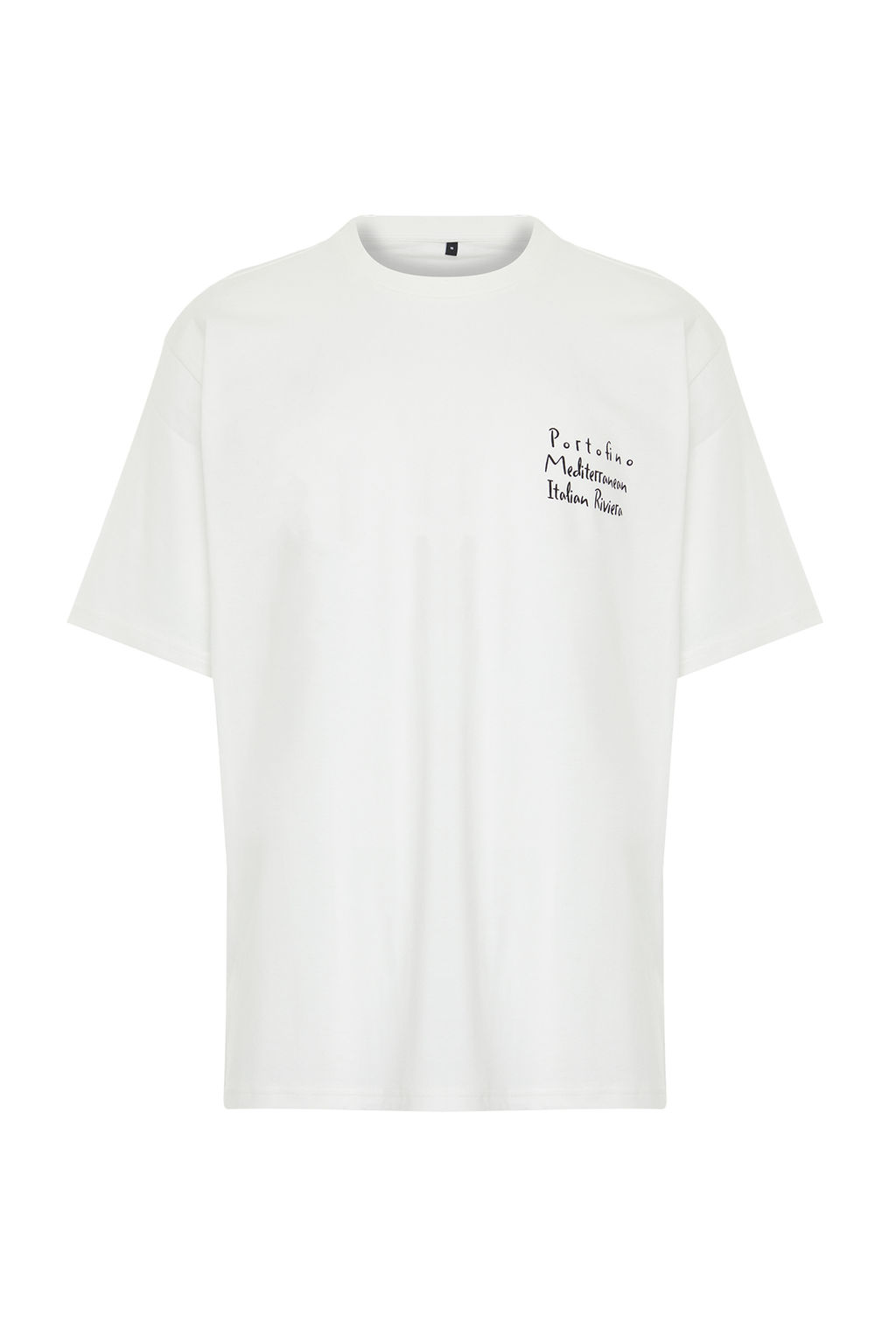 Ekru Oversize/Genis Kesim Manzara Bask?l? %100 Pamuklu K?sa Kol T-Shirt TMNSS24TS00124 - Trendyolmilla фото 7