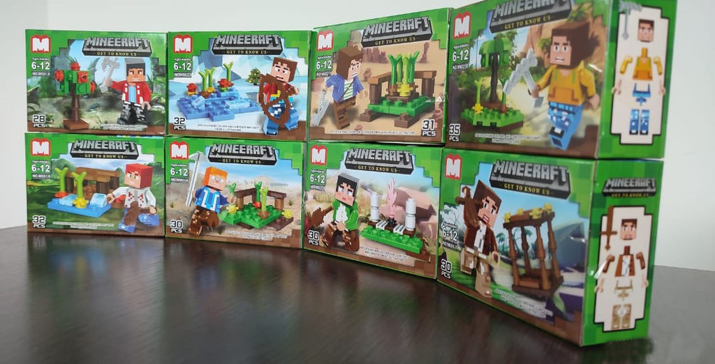 NO.M001. Набор из восьми конструкторов