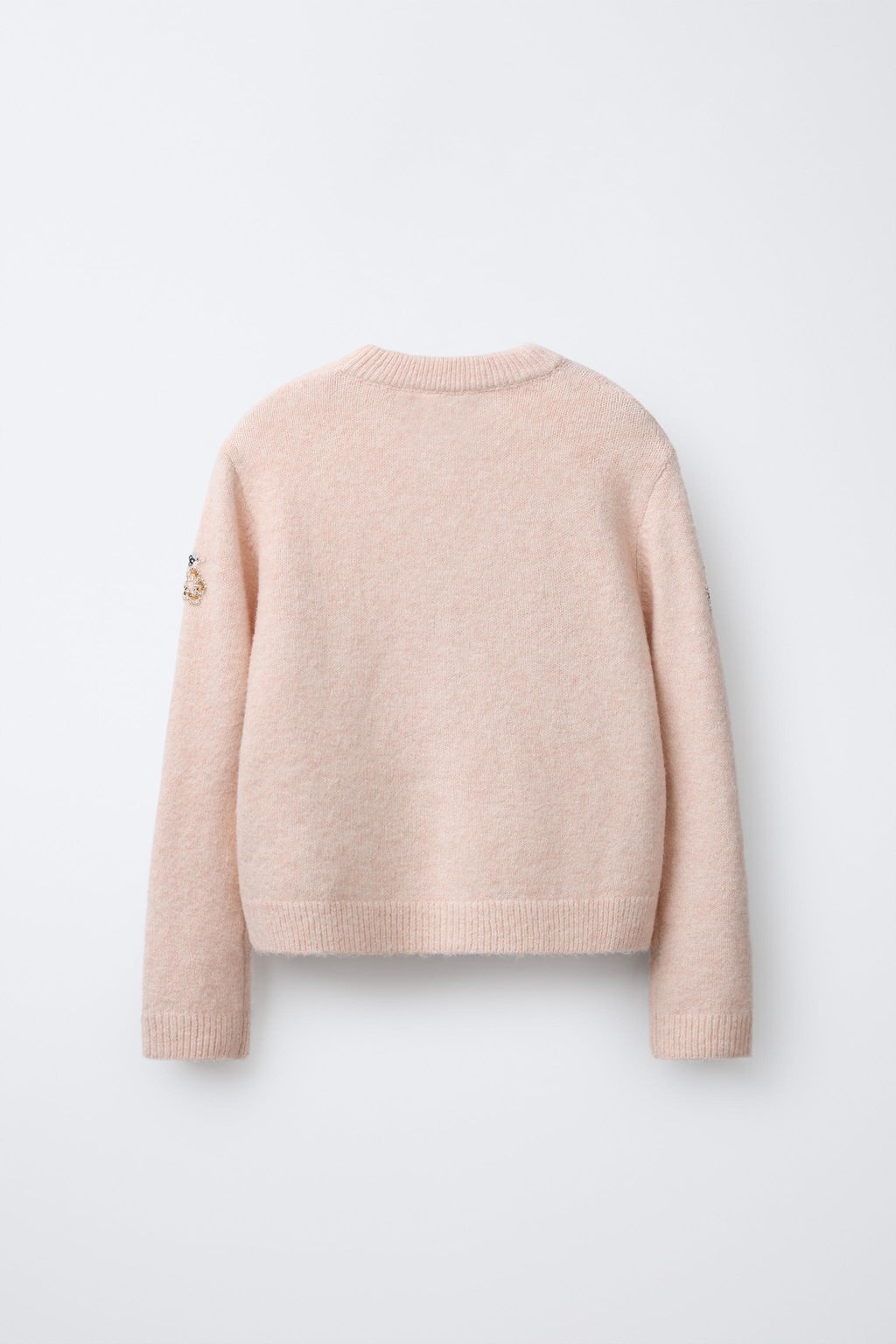 CARDIGAN WITH BEADED FLOWERS - Zara фото 2