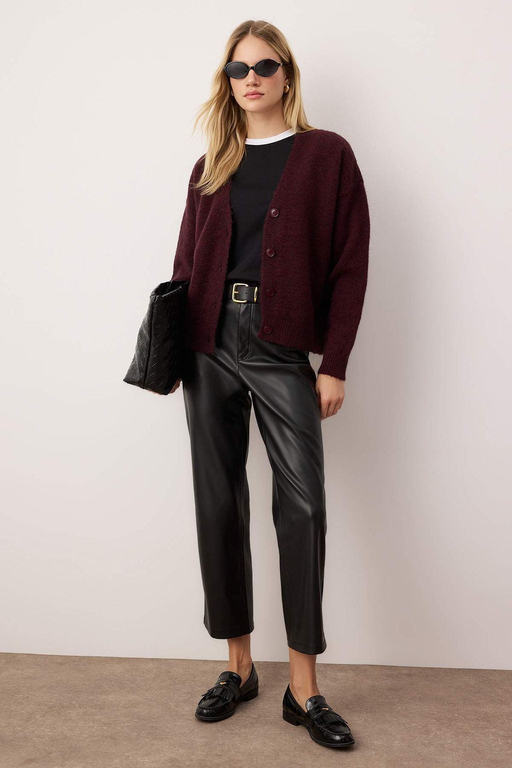 Wardrobe Essentials Vizon Alpaca Kar?s?ml? Basic Triko H?rka TWOAW26HI00265 - Trendyolmilla фото 6